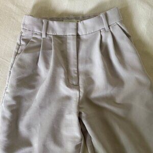 Abercrombie and fitch Curve Love A&F Sloane Tailored Wide Leg Pant size 25